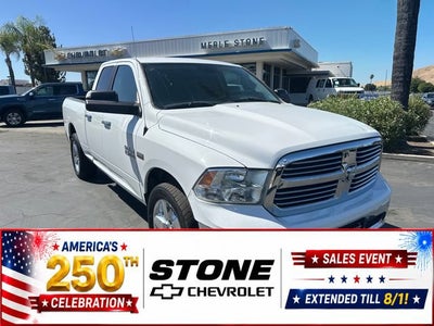2018 RAM 1500 Big Horn Quad Cab 4x2 6'4" Box