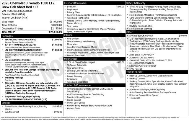 2025 Chevrolet Silverado 1500 LTZ