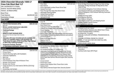 2026 Chevrolet Silverado 1500 LT