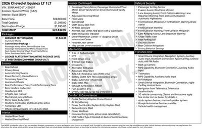 2026 Chevrolet Equinox LT