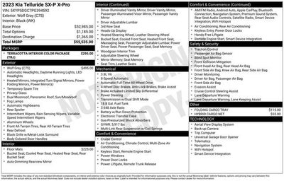 2023 Kia Telluride SX Prestige X-Pro
