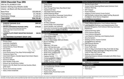 2024 Chevrolet Trax 2RS