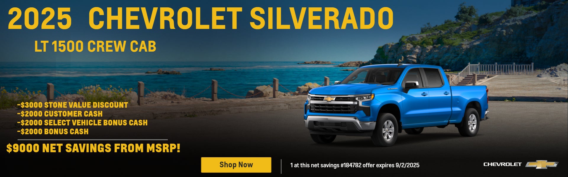 2025 Chevrolet Silverado LT Offer