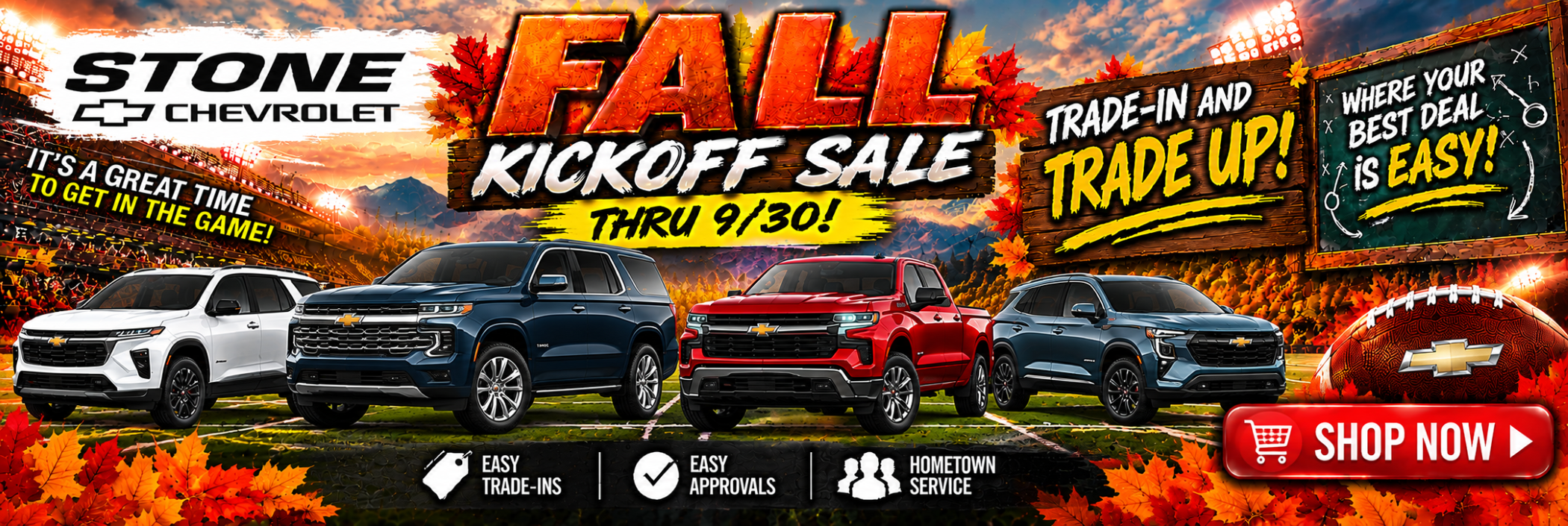 KICKOFF SALE 